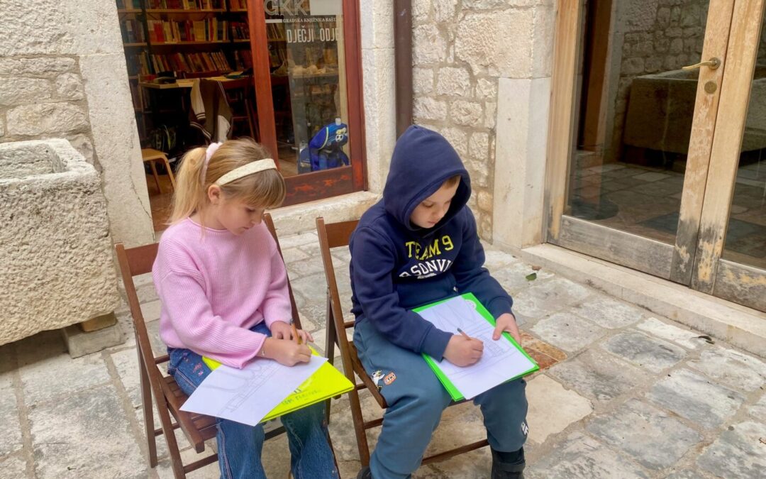 Kreativni prvašići u dvorcu Vuitturi