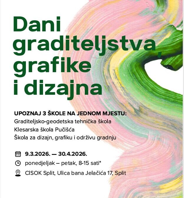 UPOZNAJ 3 ŠKOLE NA JEDNOM MJESTU